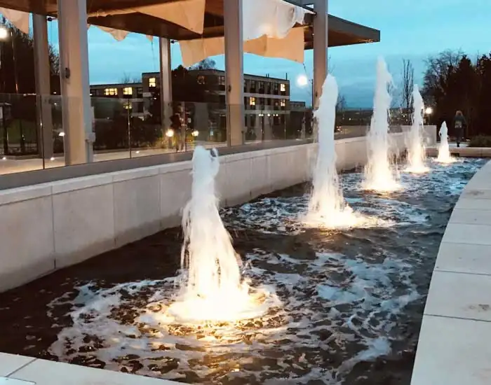 Royal Sketch Landscape - Commercial fountain