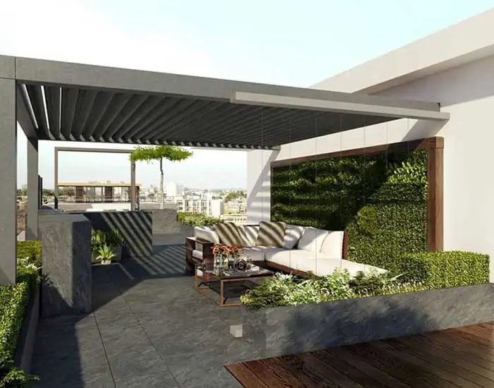 Royal Sketch Landscape - Terrace Gardening